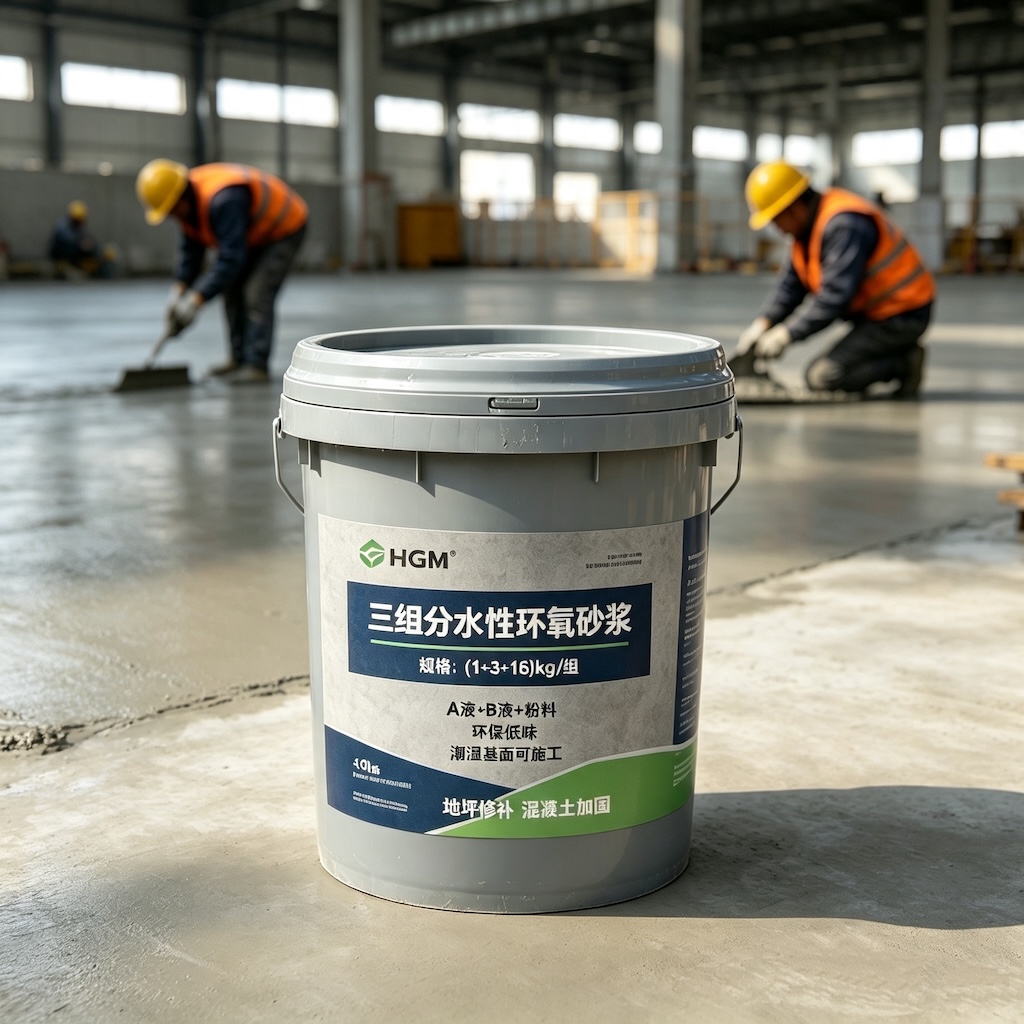 获嘉三组份水性环氧砂浆